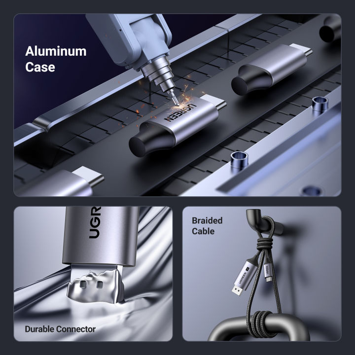 UGREEN%20USB%20C%20to%20DisplayPort%20Cable%208K@60Hz%20DP1.4%20Thunderbolt%20to%20DP%20Cable%20with%20HDR,%20VRR%20ALLM,%20for%20MacBook%20Pro,%20Mac%20Mini,%20iPad%20Pro,%20Surface,%20Galaxy%20-%20Image%205