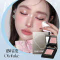 QXQY Makeup Multi-Use Powder Pearlescent Fine Shimmer Highlighter Brightening Eye Shadow Affordable Small Palette Single Color Eyeshadow. 