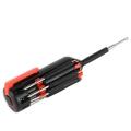 8 in 1 Multi screwdriver with LED torch tool set. 