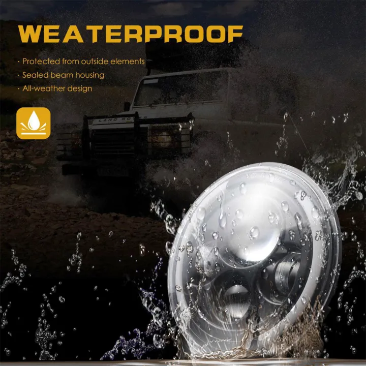 1pcs%20Three%20Wheel%20Headlight%20Round%20Shaped%205.75%20inch%20LED%20Headlight%20for%20%20Tuk%20Defender%20Light%20Bike%20-%20Image%205