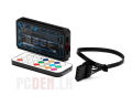 Addressable RGB (ARGB) Controller Kit for PC Fans & LED Strips With Remote. 
