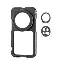 For 15 Ultra 17mm Threaded Lens Backplate Phone Cage Kit 67mm Filter Adapter Black. 