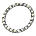 Built In Driver Chip RGB LED Ring Lamp Board 24 Bit SK6812 32 Colors Dazzle and Fluorescent White LED Ring Circle Light. 