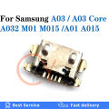 For Samsung Galaxy A03 Core A032F A032 M01 M015 M015F A01 A015 A015F USB Plug In Charging Charger Port Connector Charging Pin Port jack socket Connector. 