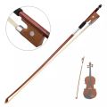 Violin Bow(Octagonal) Horse Hair Wood Stick, Violin Musical Instruments Parts Accessories(4/4 Size ). 