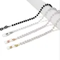 Women Lanyard Bead Acrylic Pearl Crystal Eyeglasses Chains/Sunglasses Chain Lanyard. 