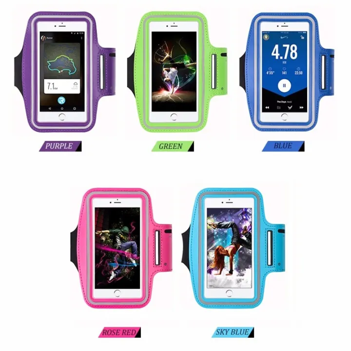 6%20inch%20Waterproof%20Sport%20Gym%20Running%20Armband%20For%20iPhone%20Sports%20Running%20Arm%20Band%20Cell%20Phone%20Holder%20Pouch%20Case%20-%20Image%202