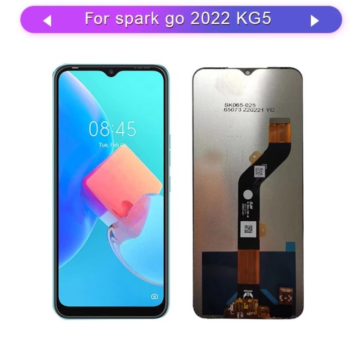 LCD No Frame For Tecno Spark Go 2022 KG5 KG5h Display Touch Screen Digitizer Assembly Replacement Parts
