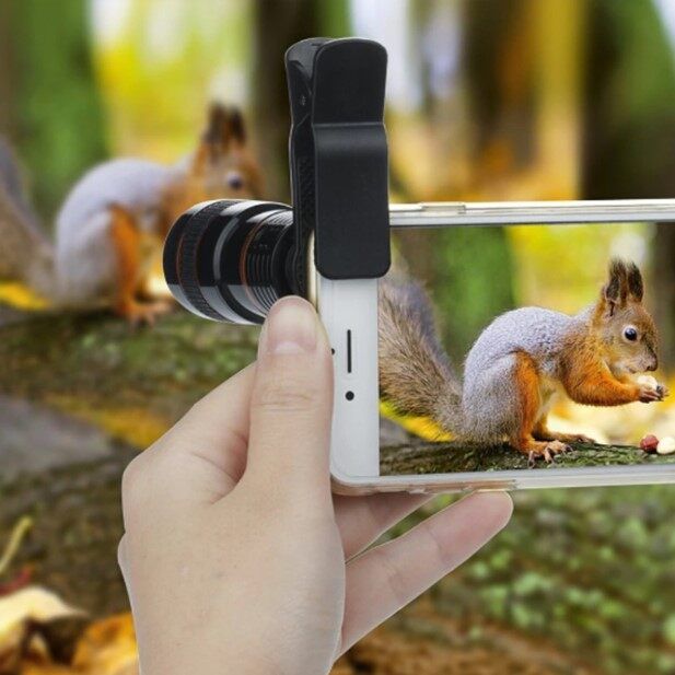 Phone%20Telescope%20Camera%20HD%20Lens%20Universal%20Clip-on%208X%20Zoom%20Cell%20Phone%20Telescope%20Lens%20For%20External%20Telescope%20-%20Image%202