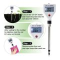 Ec Soil Analyzer Conductivity Test Potted Planting Soil Analyzer Ec Meter Flowers And Agriculture -White. 
