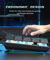 A61K 61KEYS White / Black Mechanical Keyboard Type C Hot-swapable RGB Computer Gaming Mechanical Keyboard Red axis. 