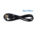 1Pc Outer Diameter 2mm Round Head USB Charger Cable Small Pin USB Cable 1 Meter. 