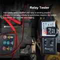 Universal 12V-24V Car Relay Tester Electronic Car Relay Tester Car Battery Checker Alternator Analyzer Diagnostic Tool Easy Install. 