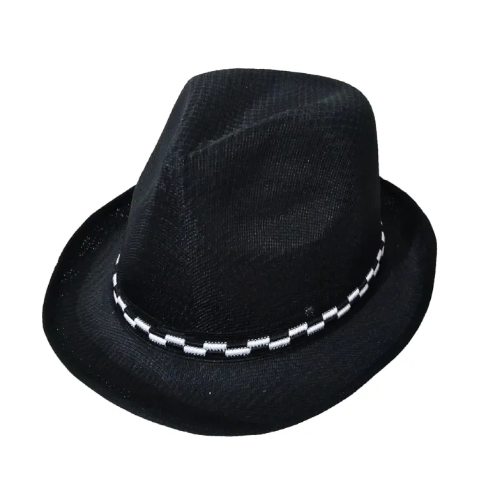 Nylon Wide Brim Hat Fedora Cap Michael Jackson Style Hat Fits