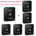 M-VAVE WP-10 2.4GHz Wireless in Ear Monitor System Receiver & Transmitter Set. 