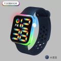 【ETOP】Fashion Children Color Luminous LED Digital Electronic Watch Student Kids Waterproof Wristwatch Sports Watch For Boys And Girls. 