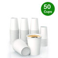 Nescafe Cups ,Disposable Paper Cups, Disposable Coffee Cups, Ideal for Beverage | Coffee (white) 50 pack. 