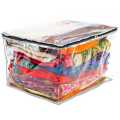 Transparent Fabric Saree Cover/Clothes Organizer for Wardrobe Set. 