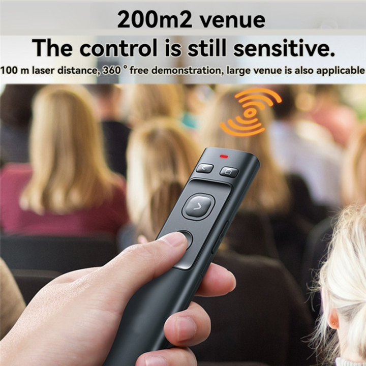 Wireless%20Presenter%20Red%20Light%20Wireless%20Presenter%20Clicker%20for%20PowerPoint%20Presentations%20for%20Projector%20Pointer%20Presenter%20-%20Image%202