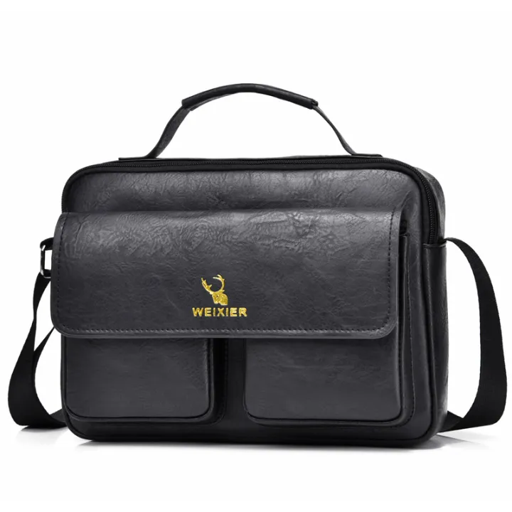 Vorix Men's Business Satchel Shoulder Bag Messenger Mass Shoulder Bag ...