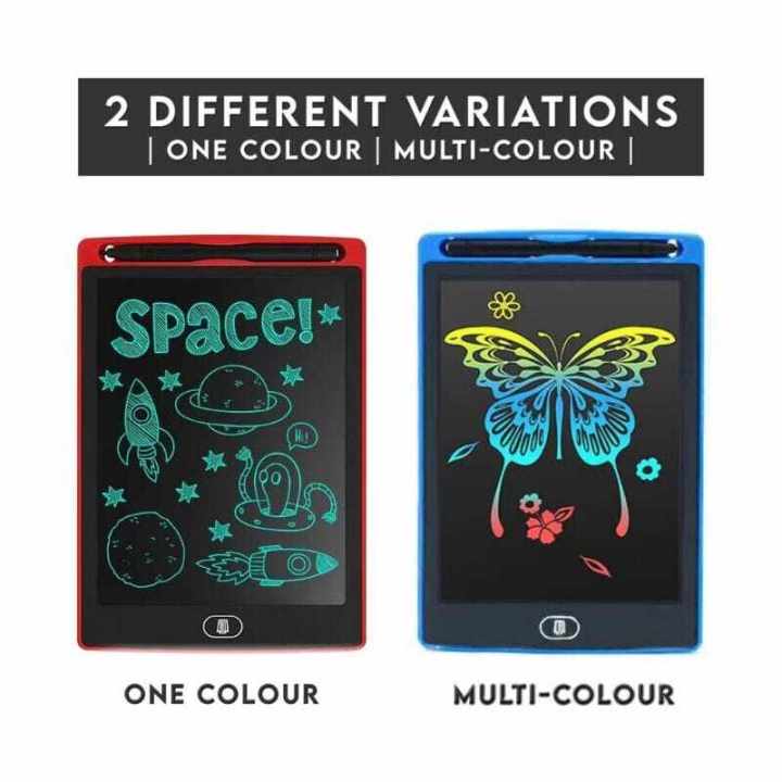 LCD Notepad Multicolor / OneColor Portable 8.5/12 Inch Paperless Eco Friendly Writing Memo Schedule Drawing Board Tab 画板