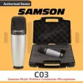 Samson C03 Large-Diaphragm Cardioid  Studio Condenser Microphone. 