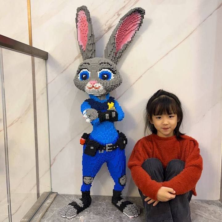 Nick%20Fox%20Bricks%20Crazy%20Zootopia%20is%20compatible%20with%20Lego%20ornaments%20living%20room%20decoration%20assembly%20three-dimensional%20puzzle%20high%20difficulty%20-%20Image%206