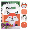 20Pcs Animal Party Bags, Paper Gift Bags, Small Paper Bags for Kids Party, 4 Designs Jungle Theme Birthday Party. 