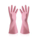 【Nesty】pvc dishwashing gloves for housework women washing clothes household thickened dishwashing kitchen cleaning waterproof rubber leather gloves. 