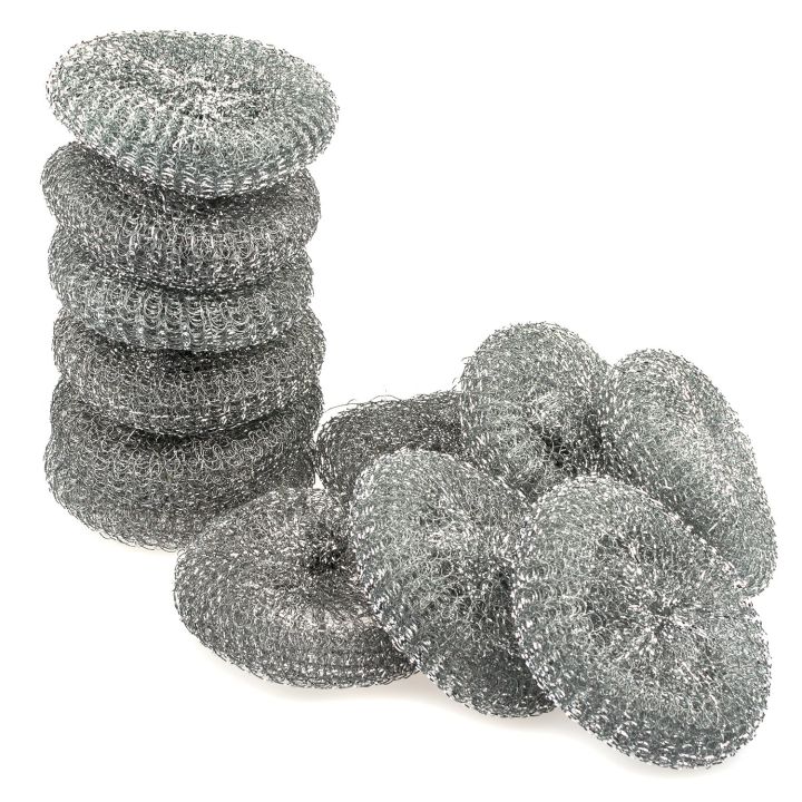 Stainless Steel Sponge Set, Metal Sponge, Metal Scrubber, Stainless ...