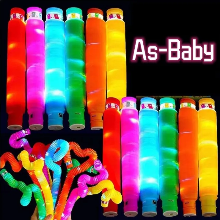 Inflatable Tpe HOT Pop-up tube toys, colorful telescopic pop-up tube toys, pressure ...