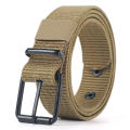Multi-hole Canvas belt Comfortable Jeans waistband Stylish Braided belt Adjustable Pin buckle belt for wear Casual outings Jeans lovers Men's belts Fashion accessories. 