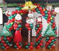 100pcs Red Green Balloons - 12 Inch Latex Christmas Balloons for Christmas Themed Party Decorations. 