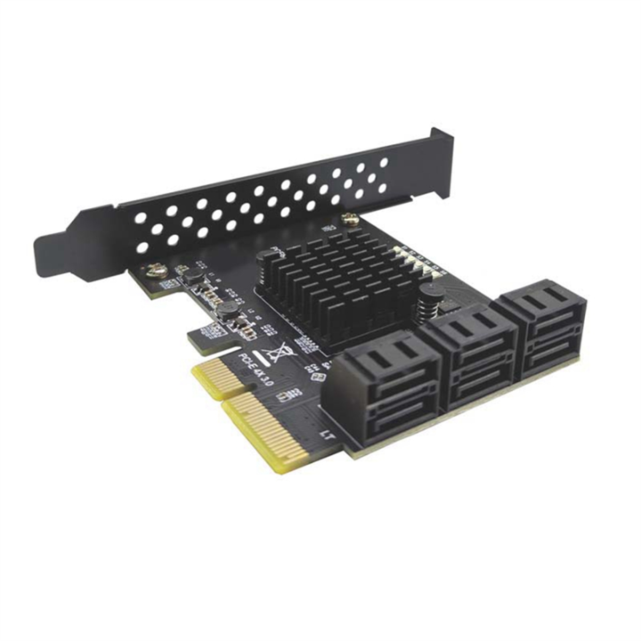 SATA%20PCI%20E%20Adapter%206%20Ports%20SATA%203.0%20to%20PCI%20Express%20X4%20Black%20Expansion%20Card%20SATA3.0%20PCIe%20PCI-E%20SATA%20Controller%20for%20HDD%20-%20Image%205