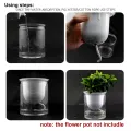 【ZOSR】Self Watering Cotton Wick Rope Garden Drip Irrigation System Cord Potted Plant Flower Pot Automatic Slow Release B16PH. 