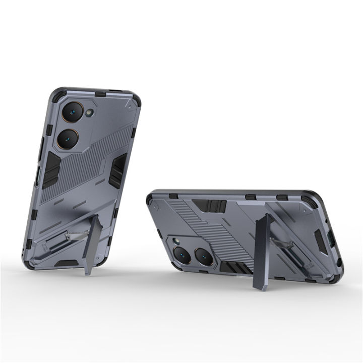 Vantime%20for%20vivo%20Y03%20/%20Y03t%20/%20Y18%20/%20Y18s%204G%20Y28s%205G%20Armor%20Case%20Kickstand%20Shockproof%20Matte%20Back%20Hard%20Cover%20-%20Image%203
