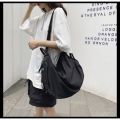 Idle Style Messenger Bag Schoolbag Female Shoulder Multi-Purpose College Student Harajuku Backpack Canvas Bag Class ins Girl. 