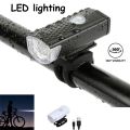 Bicycle Light USB LED Rechargeable Set Road Front Back Flashlight 3 Modes Bicycle Lamp Light Front Headlight & Tail Light 300 Lumens (800mAH). 