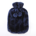 【Popular Categories】 Large Natural 2L Hot Warm Faux Water Bottle Cover Fluffy Pompom Cover. 