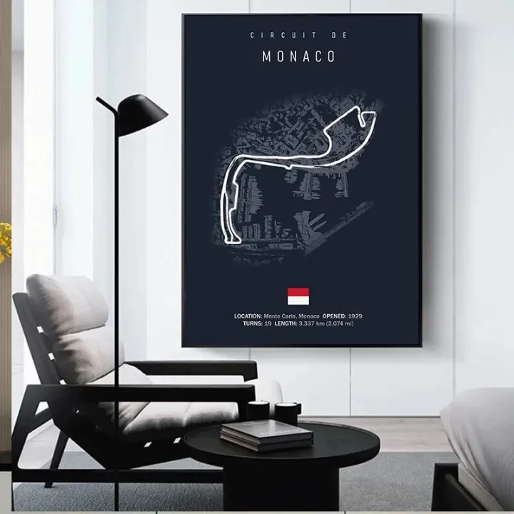 wall%20art%20F1%20Imola%20Monaco%20Track%20Circuit%20Canvas%20Painting%20Formula%20F1%20Wall%20Art%20Nordic%20Poster%20Aesthetic%20Motorsport%20Race%20Picture%20for%20Home%20Decor%20-%20Image%205
