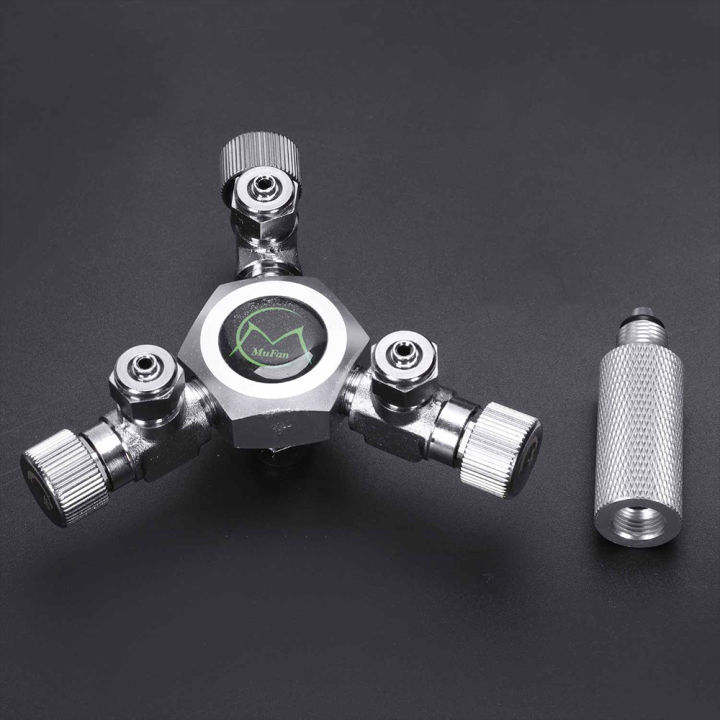 MUFAN%203-way%20CO2%20Splitter%20Valve%20Planted%20Tank%20Multi%20Ways%20Distributor%20Fish%20Tank%20CO2%20Cylinder%20Multi-Ported%20Valve%20CO2%20Aquarium%20-%20Image%203