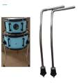 Floor Tom Legs 1 Pair Drum Accessories Tom Drum Set Hardware Durable Metal Adjuster Floor Tom Brackets Bass Drum Legs Drum Replacement Parts. 