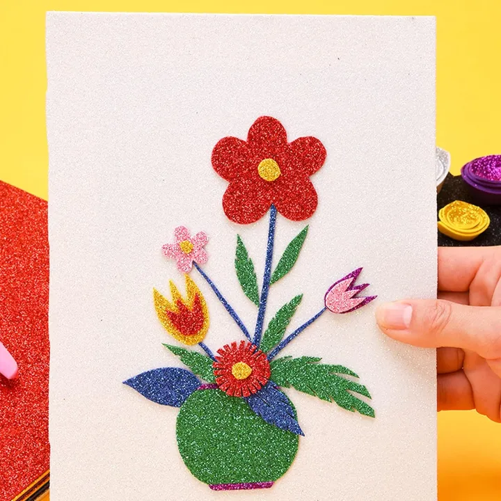 A4%20Size%20Glitter%20Foam%20Sticker%20Sheets,%20Adhesive%20Backing,%20For%20Paper%20Crafts,%20Scrapbooking,%20Hand%20Work%20-%20Image%203