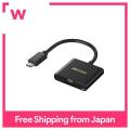 Buffalo USB3.0 Type-C Connection Card Reader SD / microSD Black BSCR115U3CBK. 