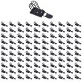 Cable Strap Ties Cable Management Clips Adjustable Nylon Clamps Organizer with Adhesive Tape Cable Clips for Home. 