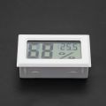 Home Monitoring Mini Size Digital Hygrometer Embedded Design Digital Display Temperature Monitor ℃Temperature Unit Humidity Meter Laboratory Use. 