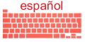 （NEW）Spanish For 2020 MacBook Pro M1 13 inch A 2338  A 2289 A 2251 for MacBook Pro 16 A2141 Silicone Keyboard Cover Skin EU Version. 