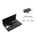 USB for SD TF Memory Card Flash Reader with MicroUSB Type-C OTG Reader for Phone SIM Storage Case Stand. 
