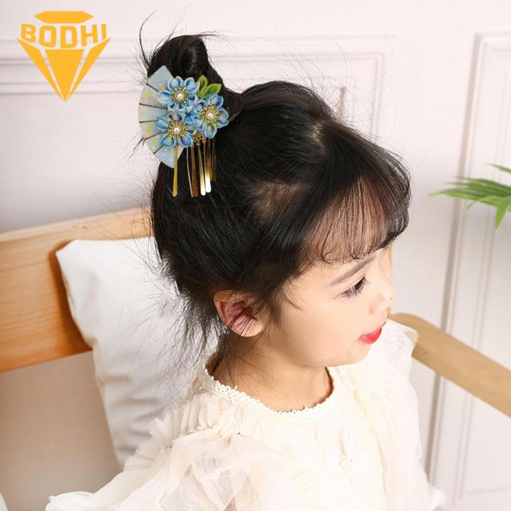 Flower%20Fan-shaped%20Hair%20Clip%20Japanese%20Kimono%20Hair%20Clip%20for%20Girls%20Traditional%20Dress%20Cosplay%20Headgear%20with%20Faux%20Pearl%20Flower%20Decor%20Tassel%20Hairpin%20-%20Image%204