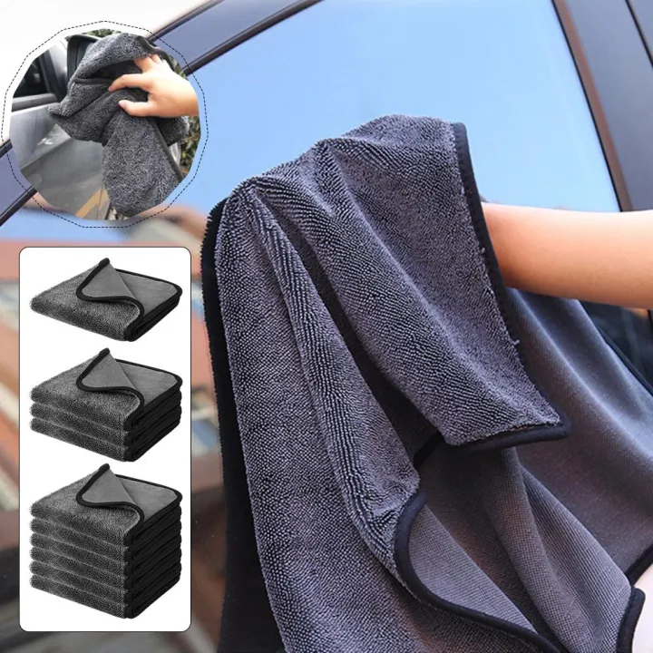 NEW%2040*60CM%20Quick%20Absorbent%20Towel%20Pigtail%20Thick%20Ultra-fine%20Towel%20Kitchen%20Household%20Absorbent%20Cleaning%20Car%20Cleaning%20Towel%20Fiber%20I2E0%20-%20Image%204